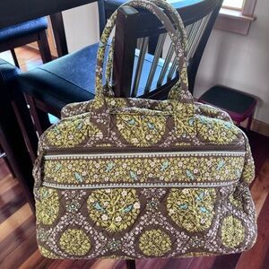 Vera Bradley Weekender Bag Sittin' in a Tree Retired